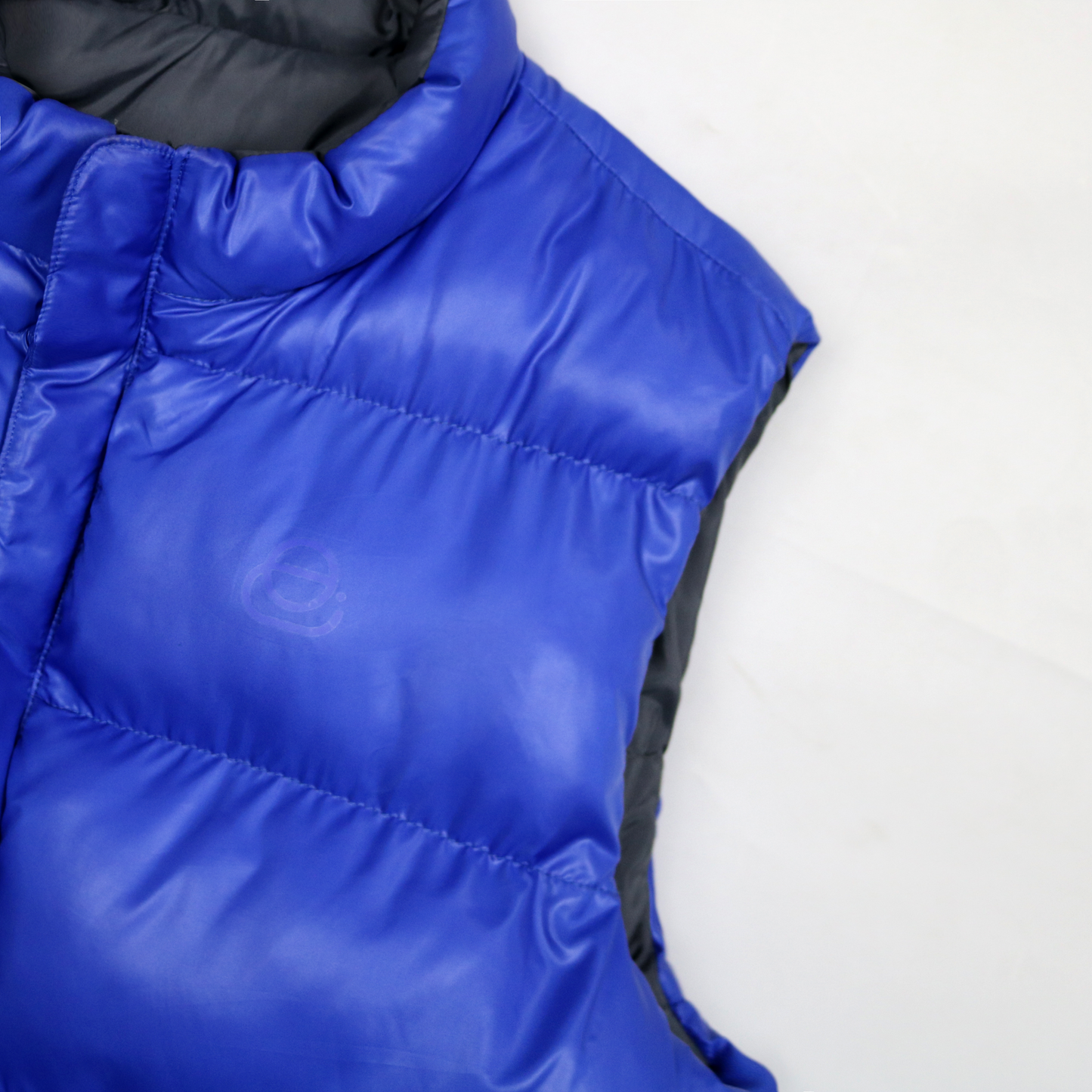 Reversible Blue Gray Vest