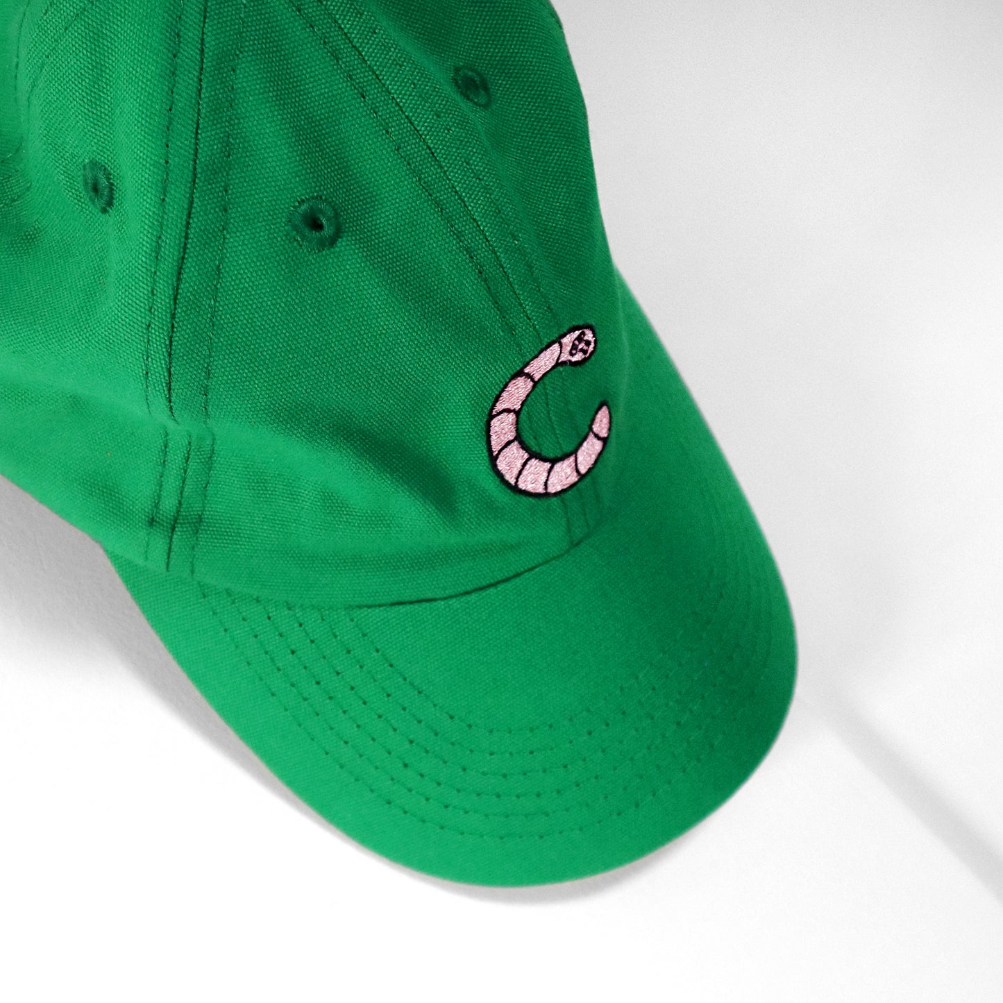 Worm Green Dad Hat