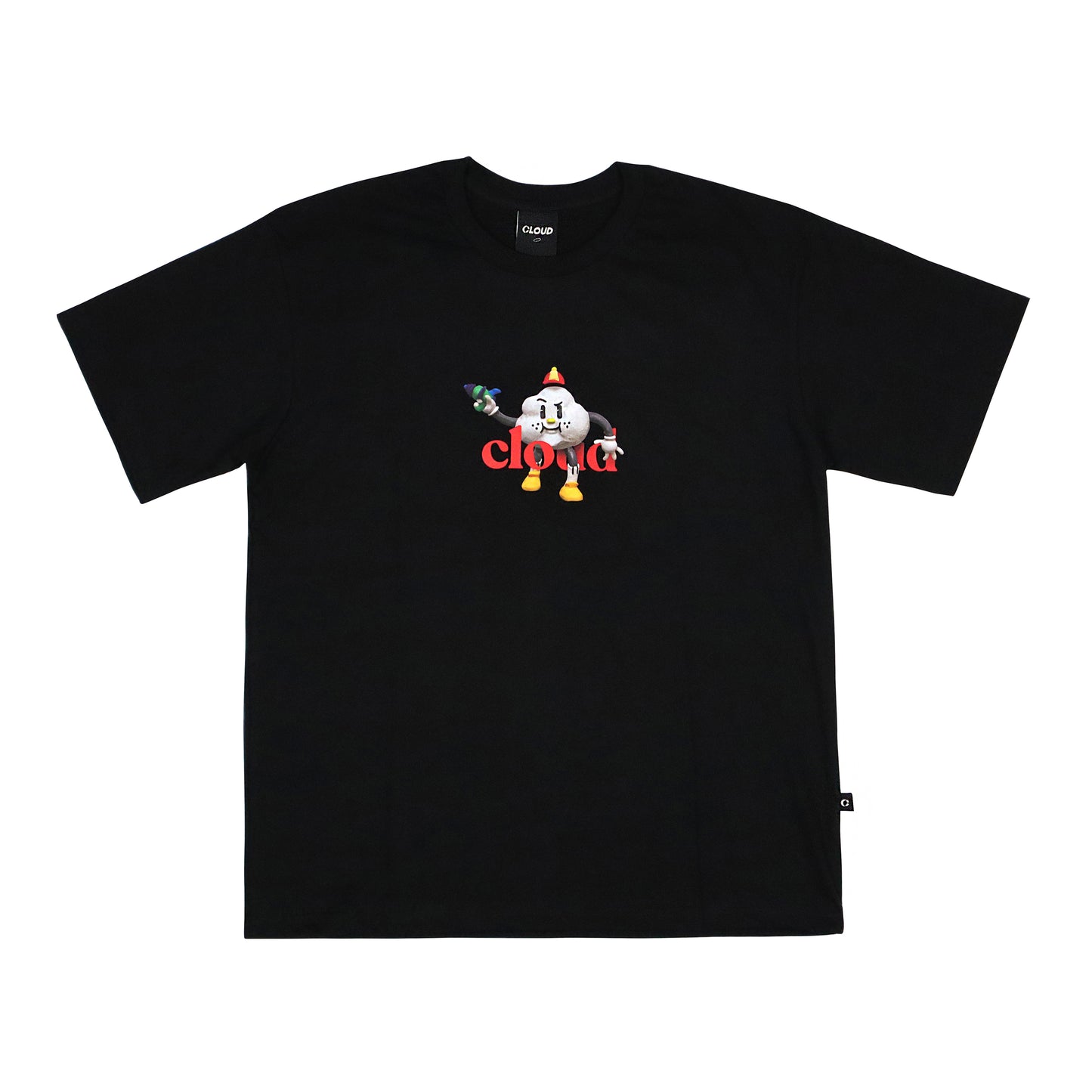 Cloudio Figure Black Tee