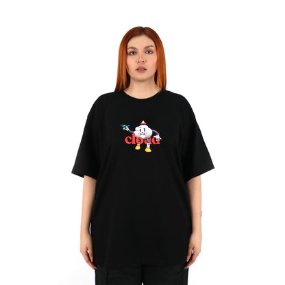 Cloudio Figure Black Tee