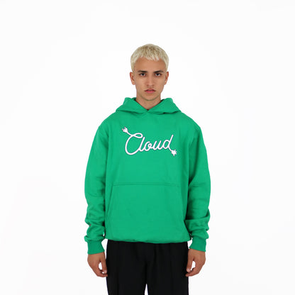 Cloudio Green Hoodie