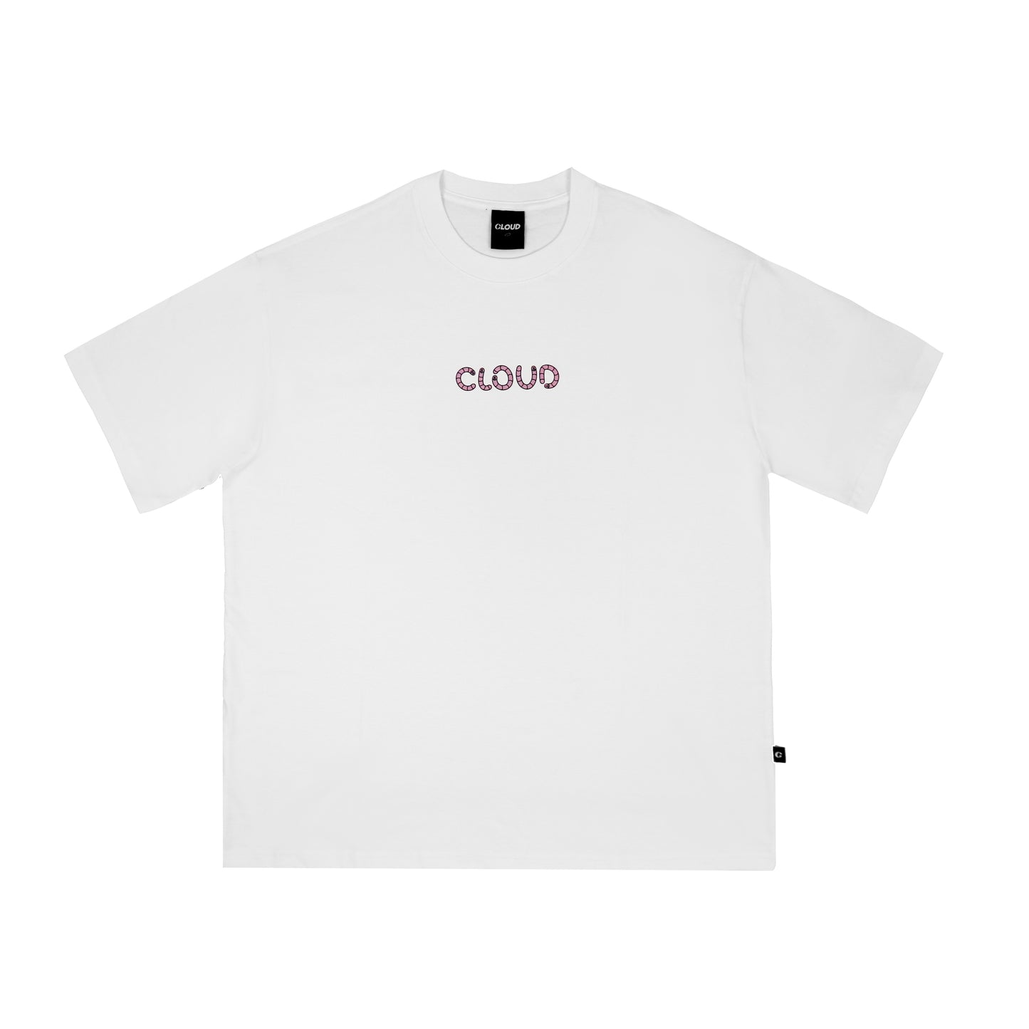 Worm Logo White Tee