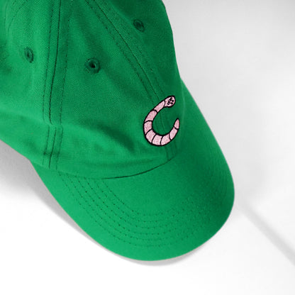 Worm Green Dad Hat