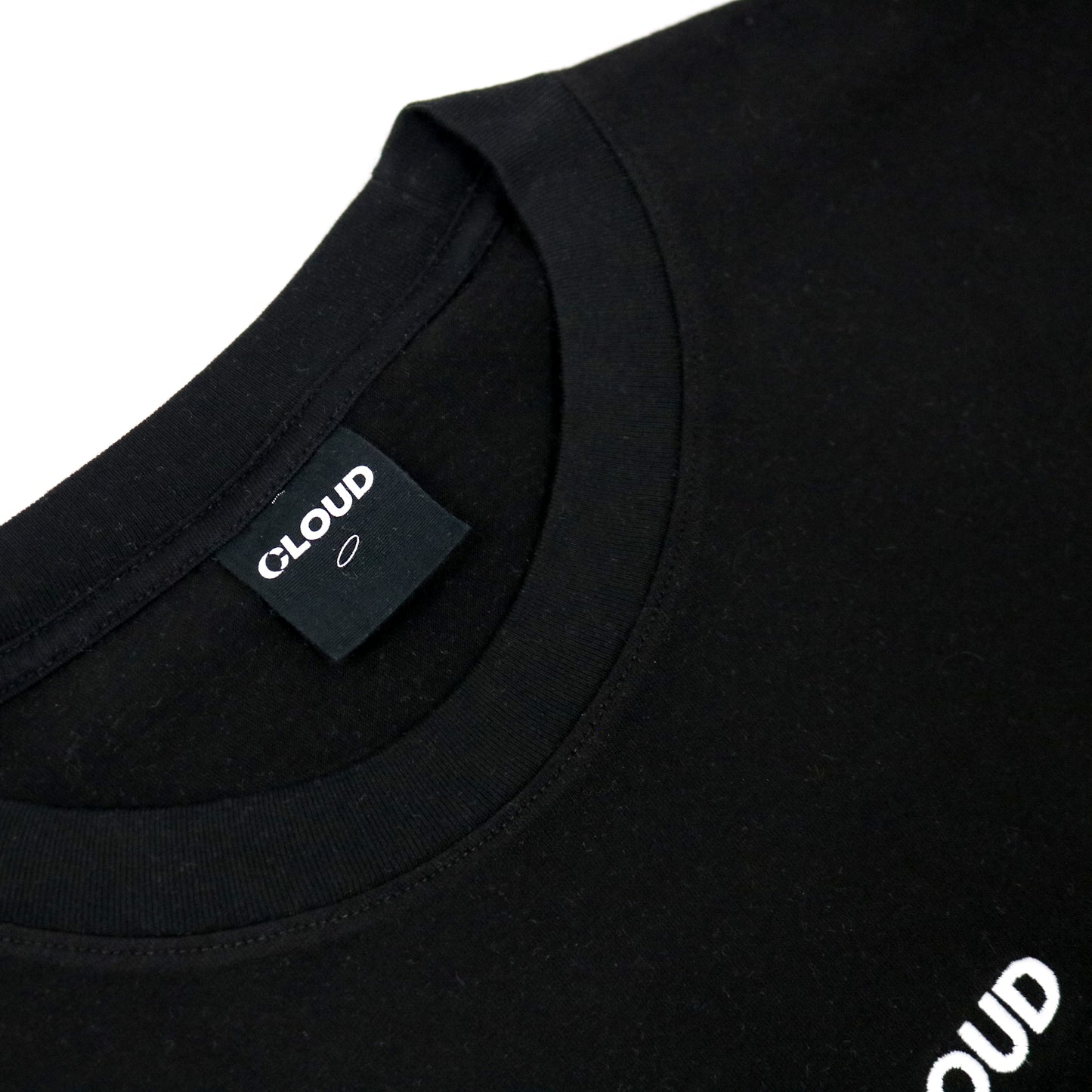 Cloud Logo Black Tee